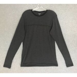 NEW! Hurley T-Shirt Mens Small Heather Gray Long‎ Sleeve Lightweight Casual NWT
